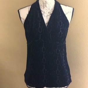 Velvet halter